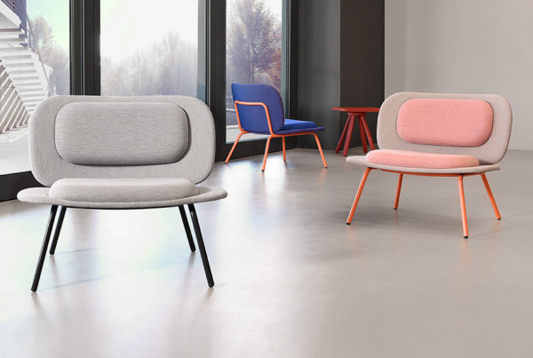 Leila lounge chair design Studio Pastina for Tekhne