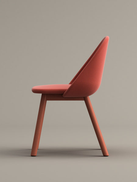 Spoon Chair Wood Copiosa