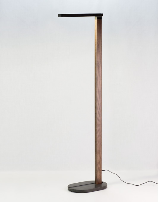 CHICHIBIO floor lamp led concrete solid wood pastina italian goodies collection