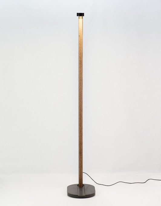 CHICHIBIO floor lamp led concrete solid wood pastina italian goodies collection