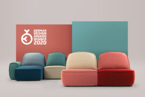 Lazy sofa, designed by Studio Pastina for Calia Italia, Wins German Design Award 2020