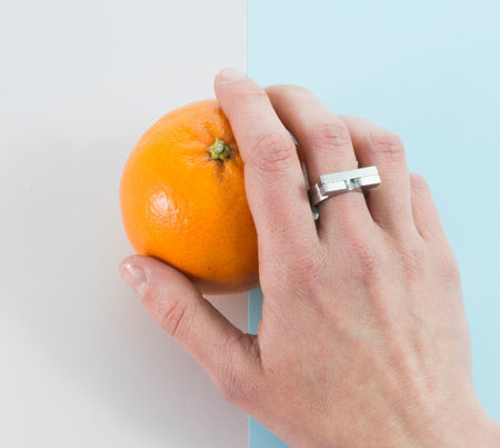 Flat rings stainless steel anelli acciaio studio Pastina