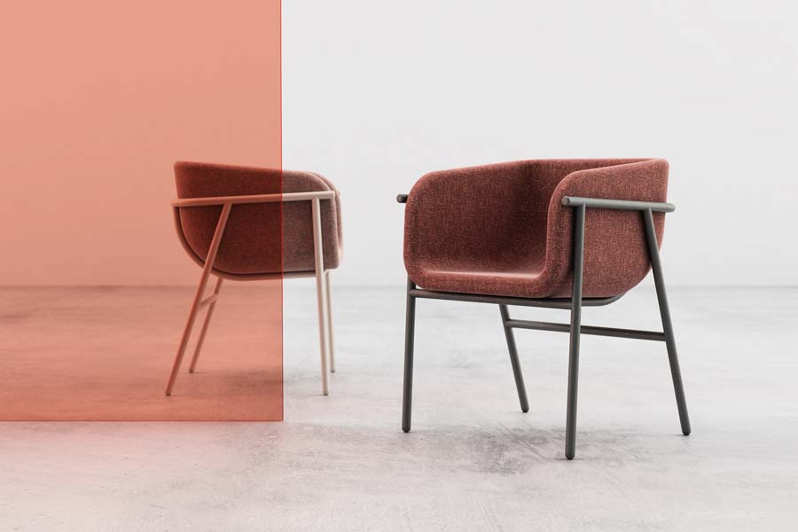 Flora chair sedia Chairs & More Studio Pastina