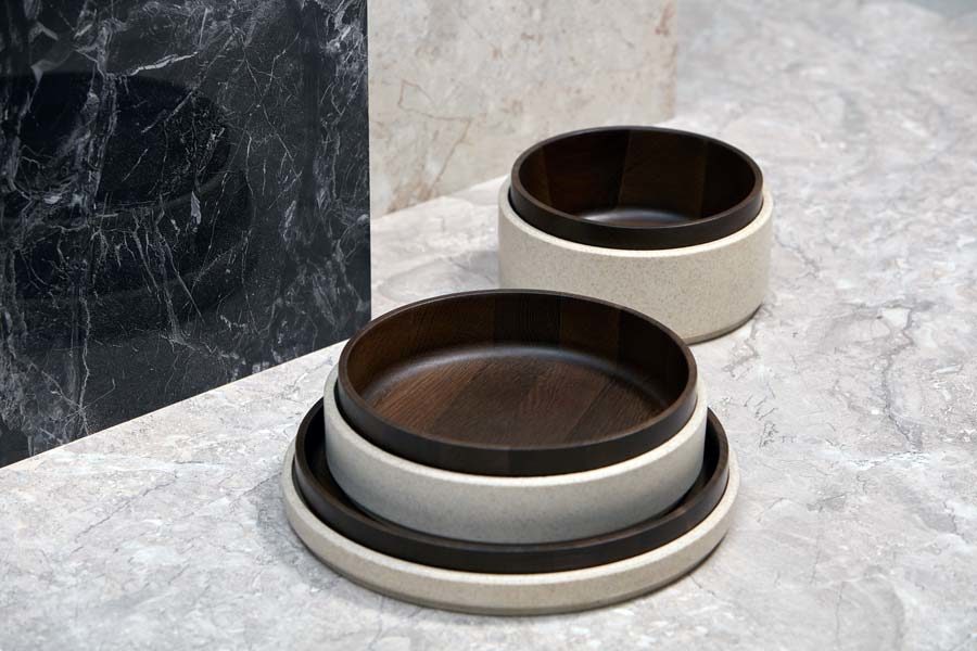 Rafael stacking bowls wood Camino Studio Pastina